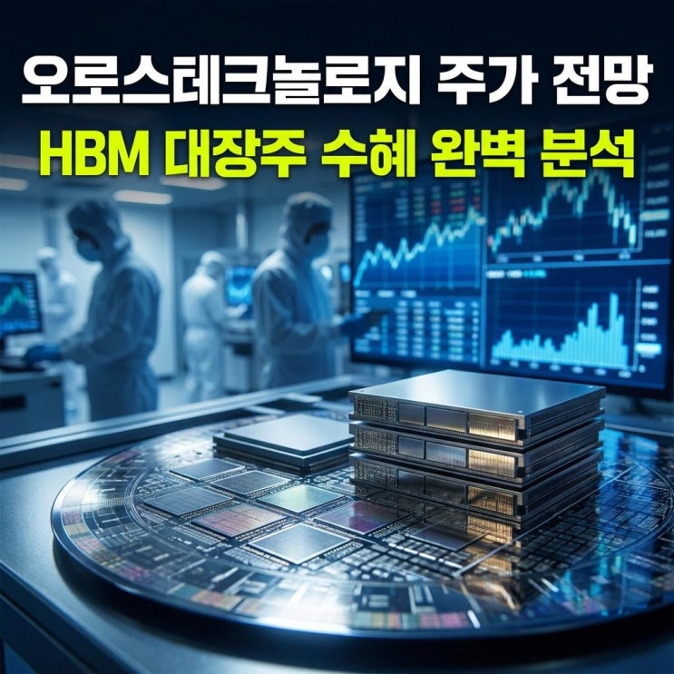  오로스테크놀로지 주가 전망 코스닥 30% 상한가! HBM 대장주 수혜 완벽 분석