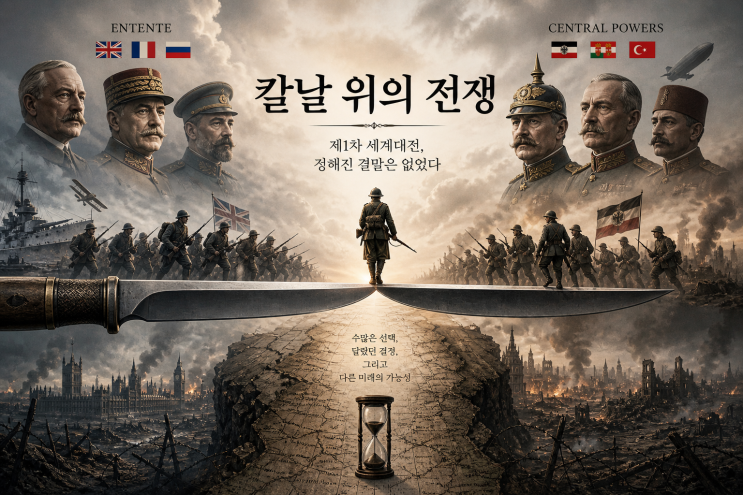  칼날 위의 전쟁(On a Knife Edge): 독일 시각으로 보는 제1차 세계대전