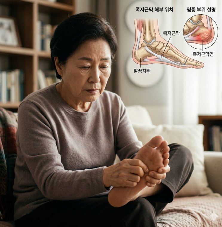 발바닥 통증 족저근막염, 치료부터 실비 청구까지 [일산, 고양기준]
