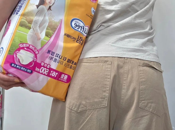  부모님 선물 추천 라이프리 성인용기저귀 흡수력 테스트 후기