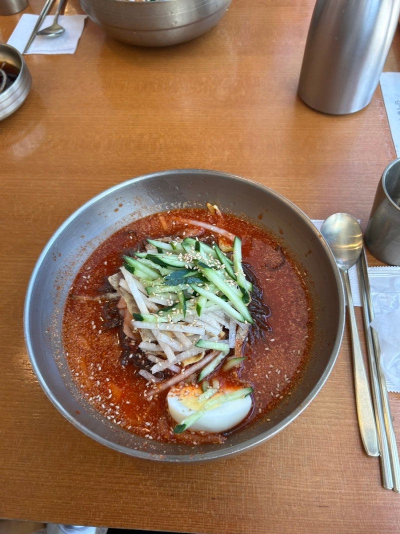 국립세종수목원 근처 맛집/진주냉면 남가옥/세종시냉면맛집(육전도 미쳤음..)