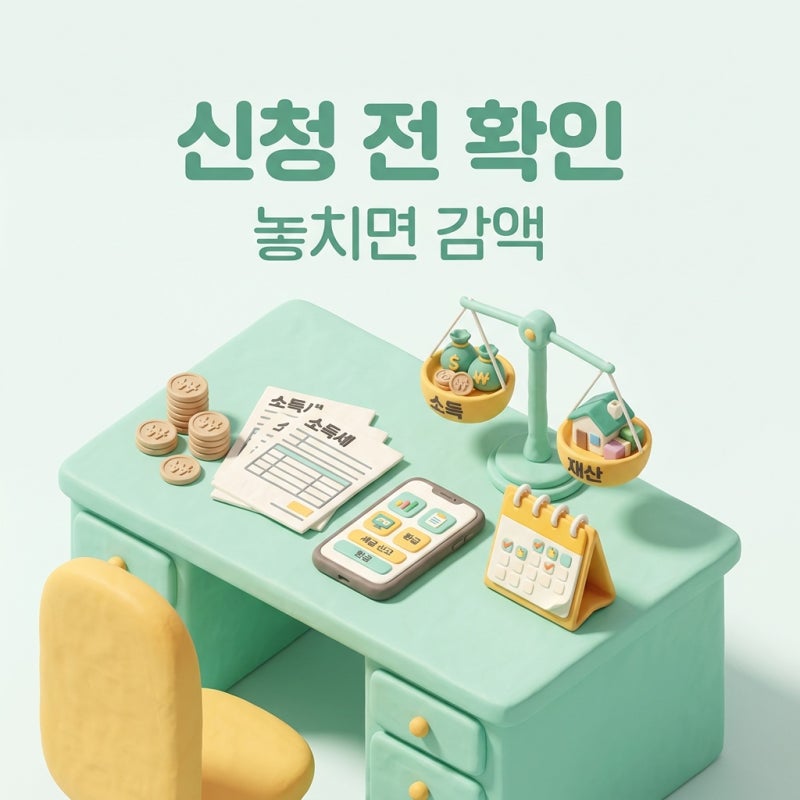 2026 근로장려금 신청 전 꼭 볼 기준표: 대상·금액·감액까지 한 번에 확인