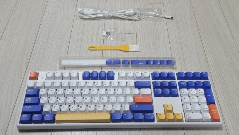 키보드/한성 GK898B PRO TOY BLOCK 무접점 키보드