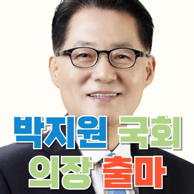 “마지막 승부수인가” 박지원 국회의장 출마 선언…‘일류 국회’ 발언, 정치적 계산은?