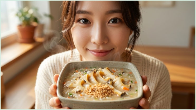  전복죽 끓이는법 아픈 아이 입맛 살리는 1등 공신! 15분 완성 레시피