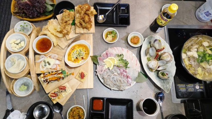  [김해내동]샤브샤브가 서비스로 나오는 한상가득 김해 먹자골목 맛집 '두꺼비횟집'