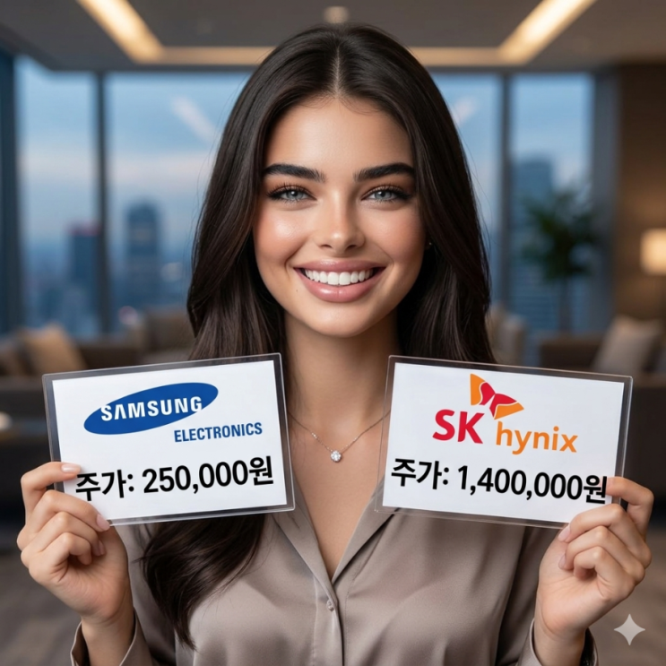 삼성전자 SK하이닉스 5월4일 큰 상승 예상 25만원, 140만원 돌파하나?