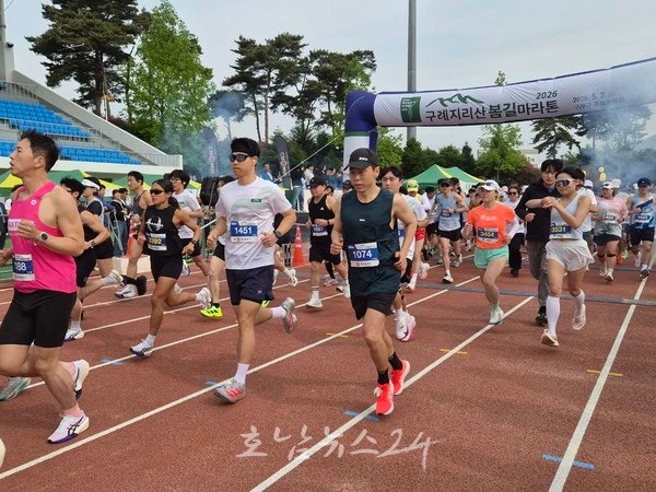  ‘제1회 구례 지리산봄길 마라톤대회’ 성료..3종목 3,331명 참가