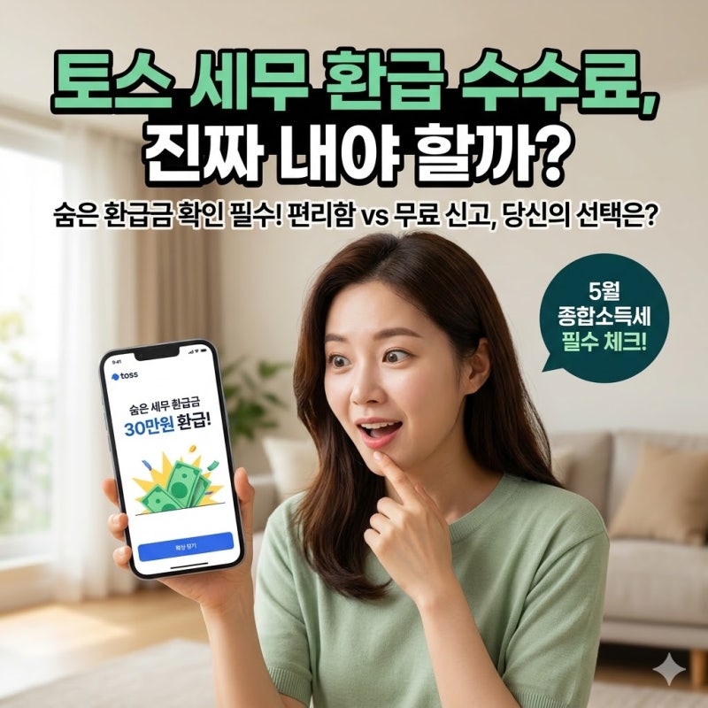 토스 환급 수수료 계산법 정리