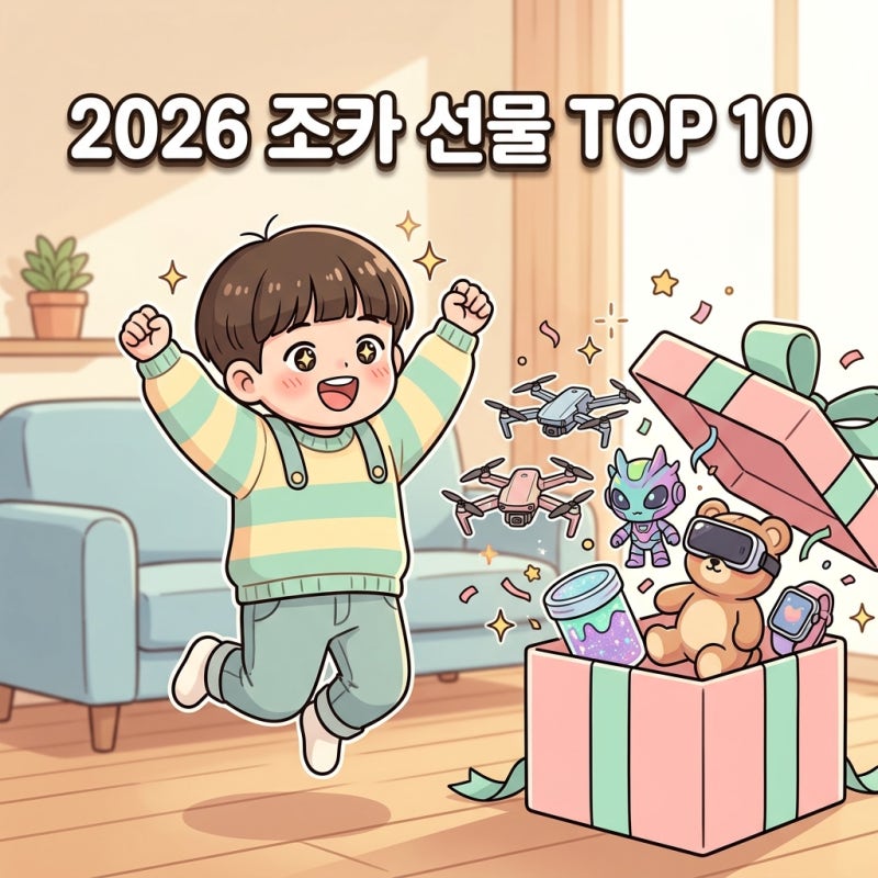 조카 선물 고민 끝! 2026년 가장 핫한 장난감 순위 TOP 10