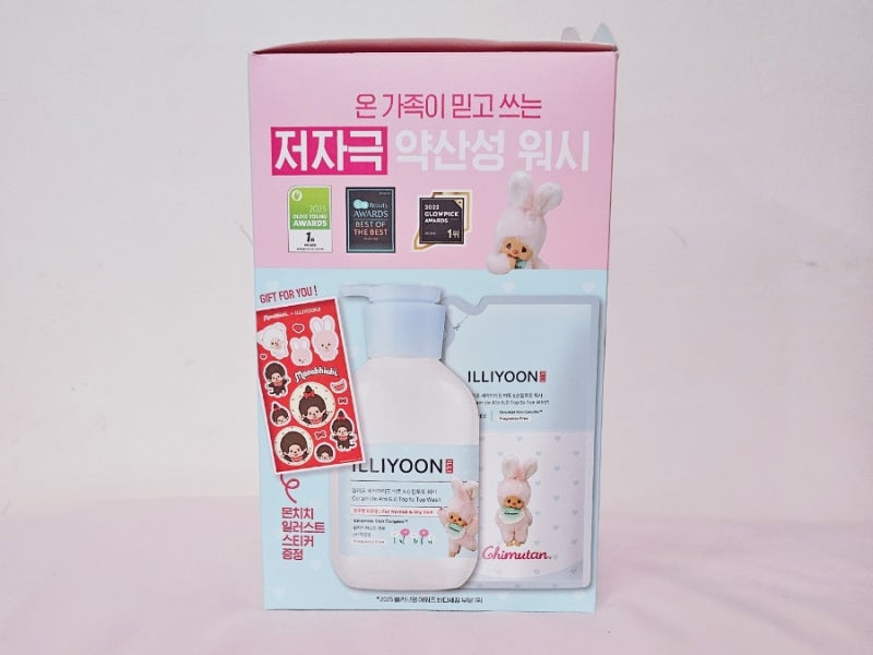 일리윤 세라마이드 아토 6.0 탑투토 워시 아이들과 함께 쓰려고 구매했어요