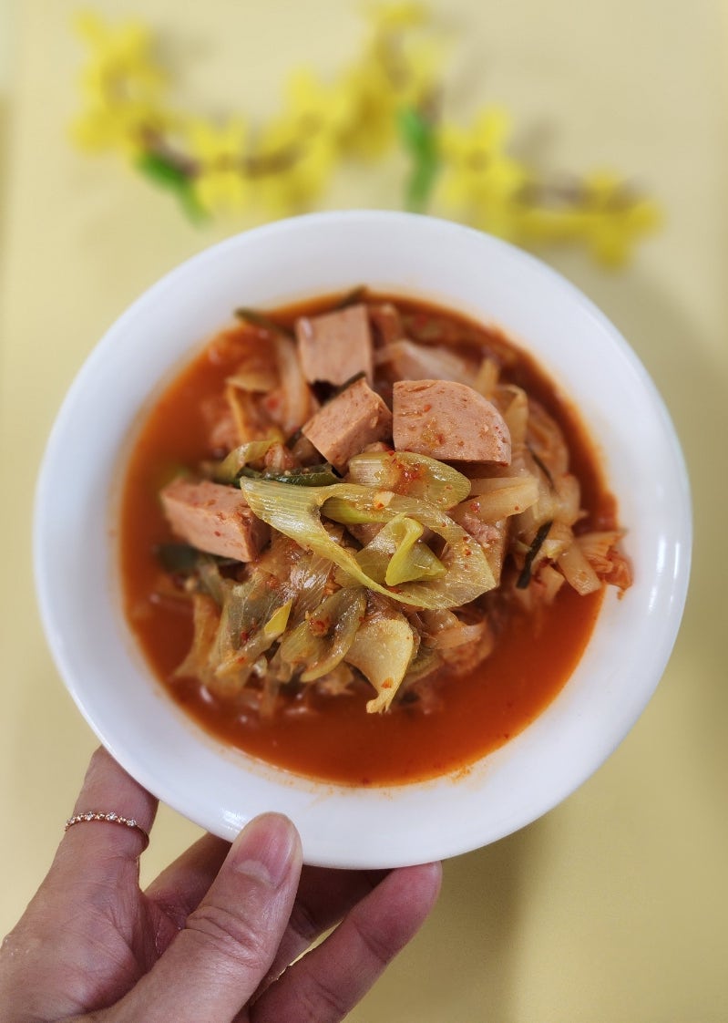 한국인의 소울푸드, 스팸 김치찌개 레시피