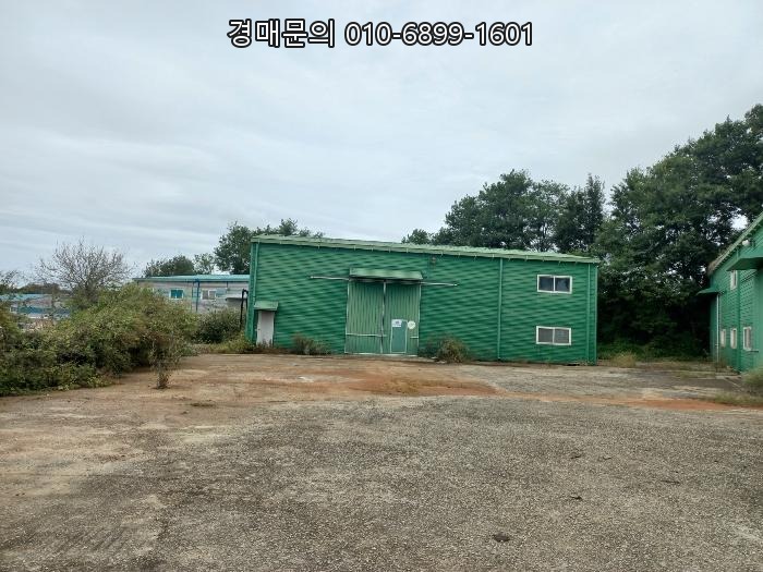  경기도 평택시 청북읍 고잔리 480-1, 넓은 대지와 실용적인 공장 건물! 유찰로 더욱 매력적인 산업용 부동산 경매 투자 기회 2024타경3457