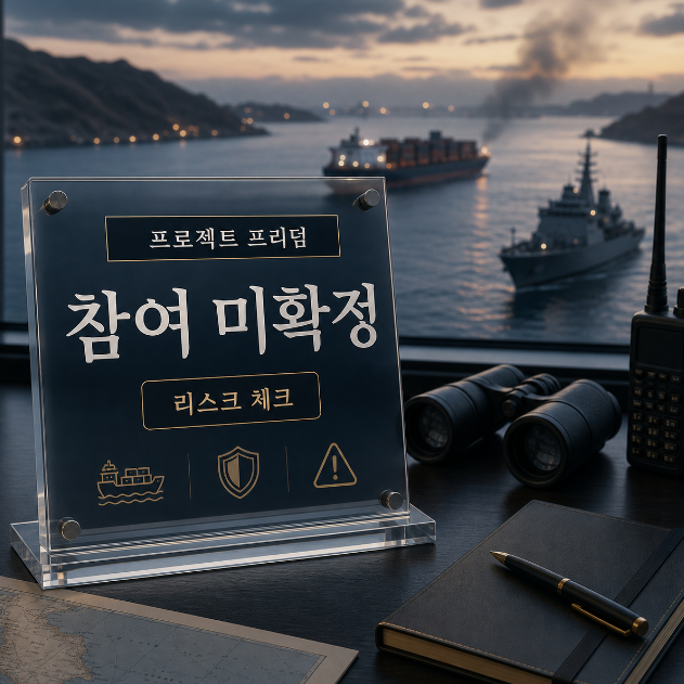 프로젝트 프리덤 뜻과 한국 참여 여부 5월 5일 기준 정확히 어디까지 결정됐나