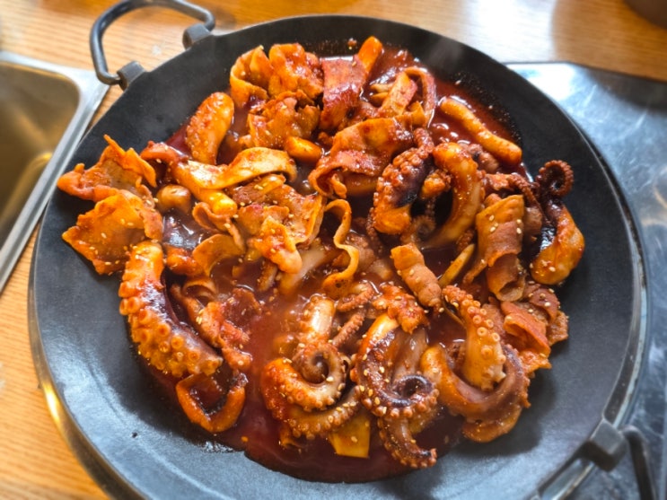  [광주/두암동] 늦은 시간까지 하는 쭈꾸미볶음 1티어 두암동 맛집_빨간쭈꾸미