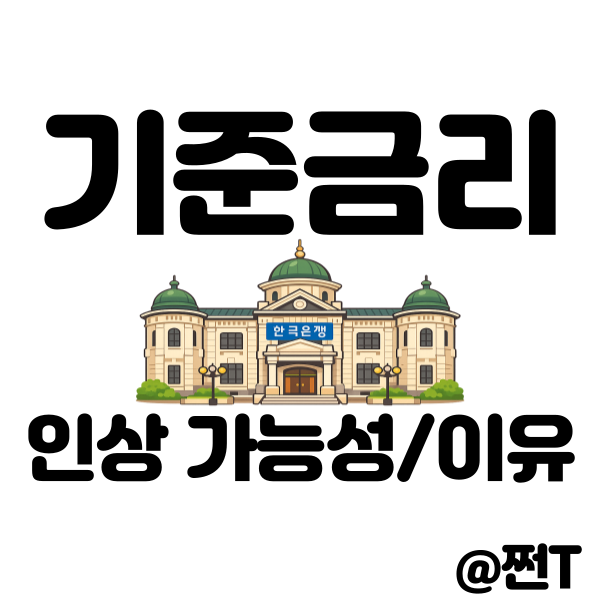 <b>한은 기준금리 인상</b> 가능성 올해 2번? 이유