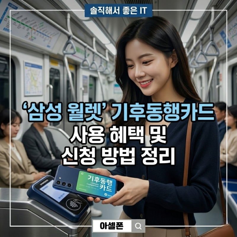 삼성 월렛 기후동행카드 등록했는데 오류..... 해결까지 정리