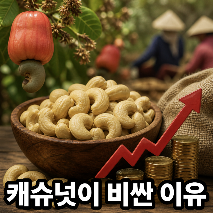  캐슈넛 가격이 비싼 이유  우리가 몰랐던 생산 과정의 비밀