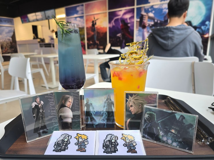  [내돈내산] 가산 디지털 마리오 아울렛 파이널 판타지7 콜라보 카페부터 세가, 스퀘어 에닉스 팝업 방문 후기 (가격, 굿즈 종류 등)