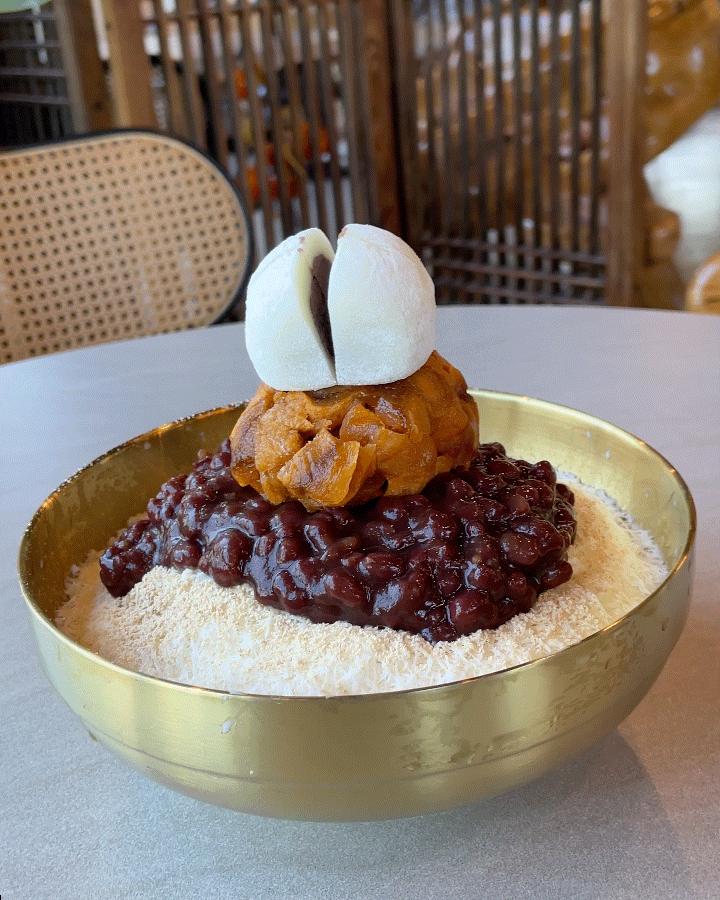  수통골 빙수 맛집 홍시반 | 먹어는 봤슈? 입안 가득 퍼지는 달콤한 홍시 팥빙수