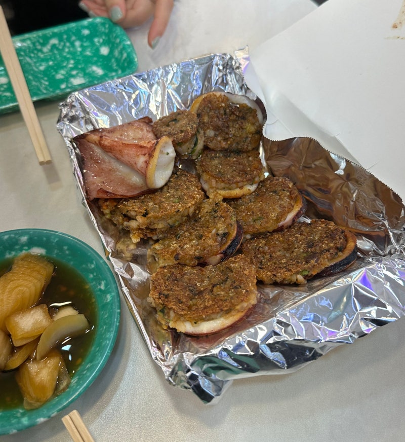속초중앙시장 무조건 드세요 서민갑부 똑이네튀김 누룽지오징어순대 매장식사부터 냉동포....
