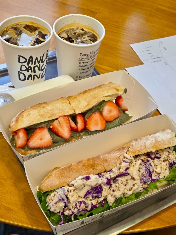  서울역 샌드위치 맛집 추천 최애 바게트 커피 포장 댄스댄스댄스 후기