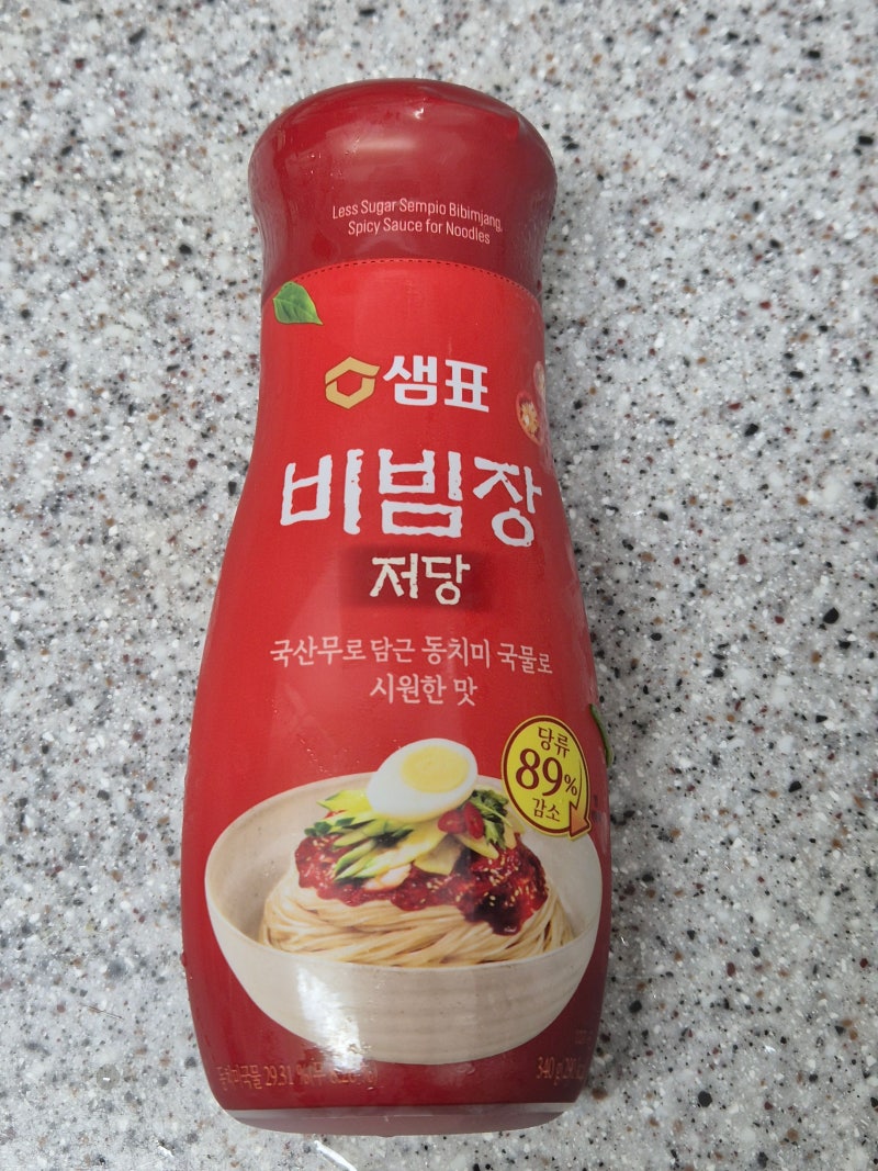 샘표 저당 비빔장 & 초고추장 후기, 알룰로오스 사용 (가격, 칼로리, 영양성분)