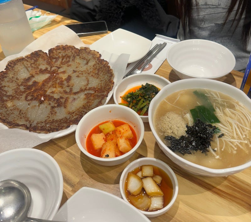 속초 1인분주문가능 감자전존맛 감자골감자옹심이 만족후기 웨이팅없음