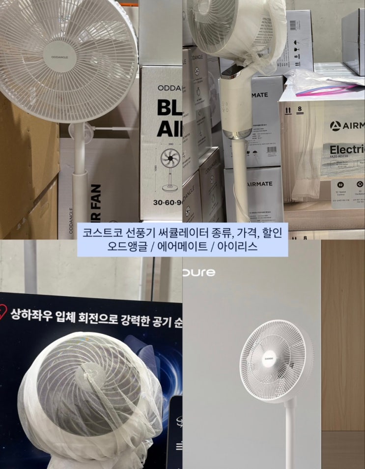  코스트코 5월 선풍기 할인 제품, 가격 정보, 잘 팔리는 제품 추천
