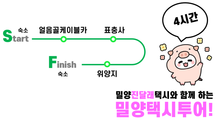  밀양택시투어로 자녀와 함께 편하게 여행한 1박 2일 밀양 반값여행! 밀양진달래택시.75