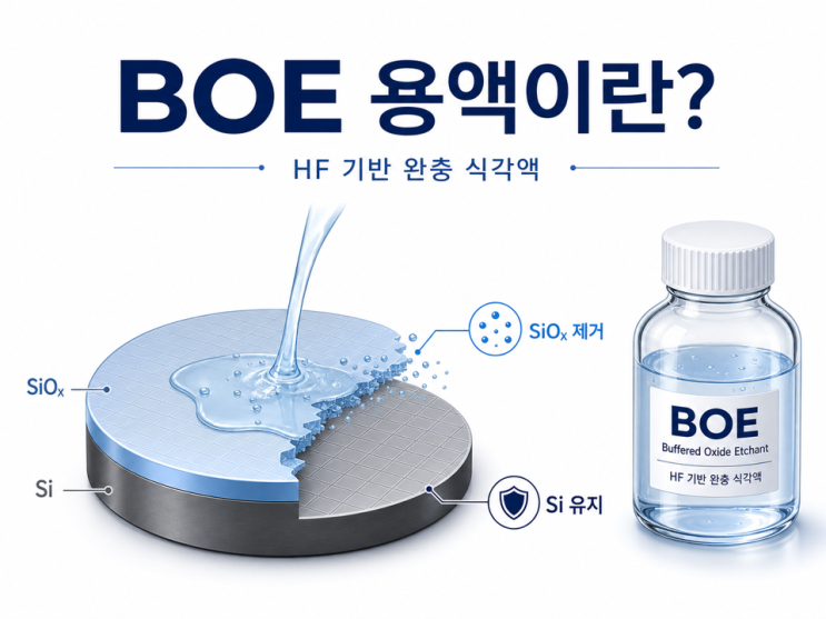  [반도체 기초] BOE 용액이란?