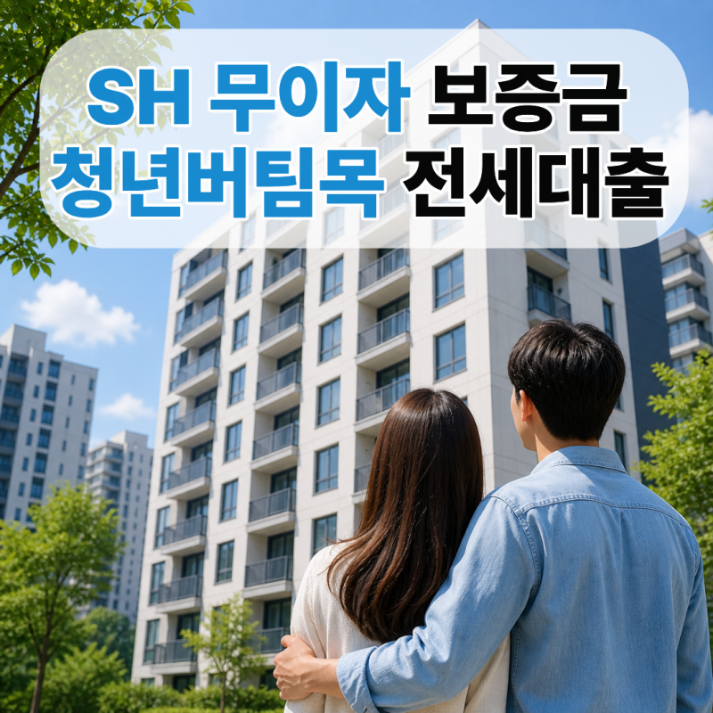 서울 청년 보증금 대출 총정리 l SH무이자 대출ㅣ청년 버팀목 대출