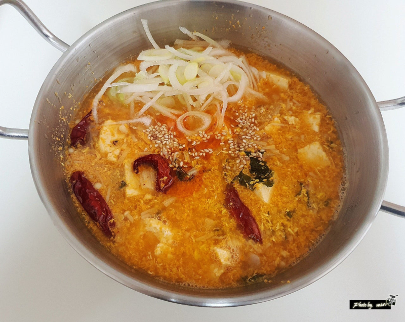 최강록쉐프의 두부라면탕 냉부보고 따라해봤어요!!