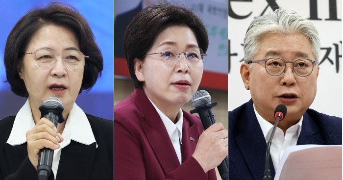 # 경기도지사 선거, 모두 민주당 출신? 추미애 VS 양향자 VS 조응천 3파전 화제