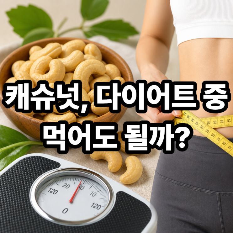  캐슈넛 다이어트 방법｜먹어도 살 안 찌는 섭취법과 주의사항 총정리