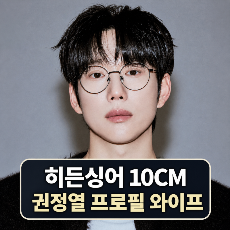 히든싱어8 권정열 프로필 | 10CM 멤버 근황 와이프 김윤주 과사