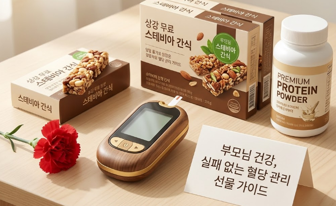 당뇨 부모님 선물 추천, 실패 없는 혈당 관리 간식 고르는 법 (직접 먹어본 후기)