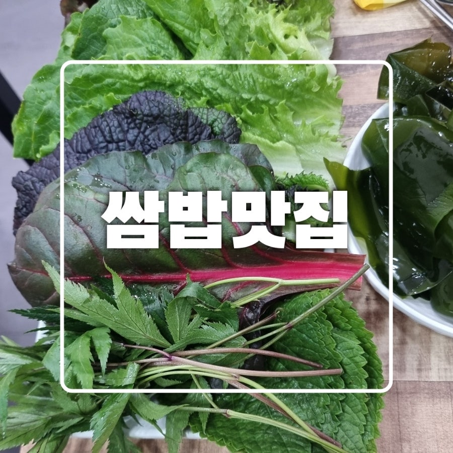 성안쌈밥 사진 1