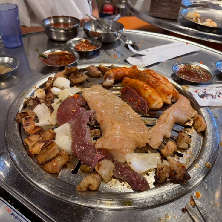  하남 감일동 기와집양대창센타 본점 여긴 항상 푸짐해