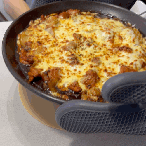  구리 찜닭 맛집 내가찜한닭, 100퍼센트 다리살 순살 안동찜닭에 자연산 치즈 추가 후기