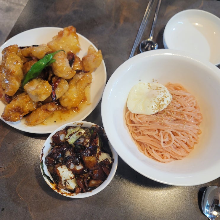  문경 여행 중식 맛집 진일미 간짜장, 약돌 등심 탕수육