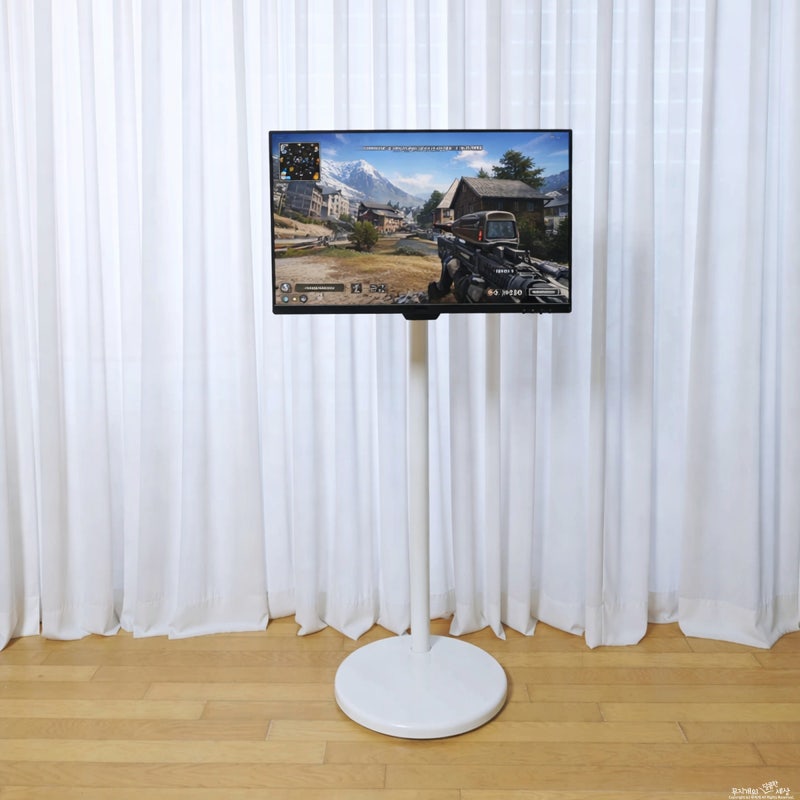 카멜마운트 이동식 TV 거치대 모니터 스탠드 SMB35