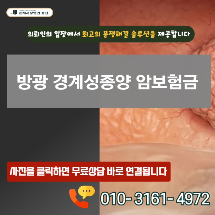  방광 경계성종양 암보험금, 5천만원 차이 만드는 조직검사지 속 숨은 암호는?