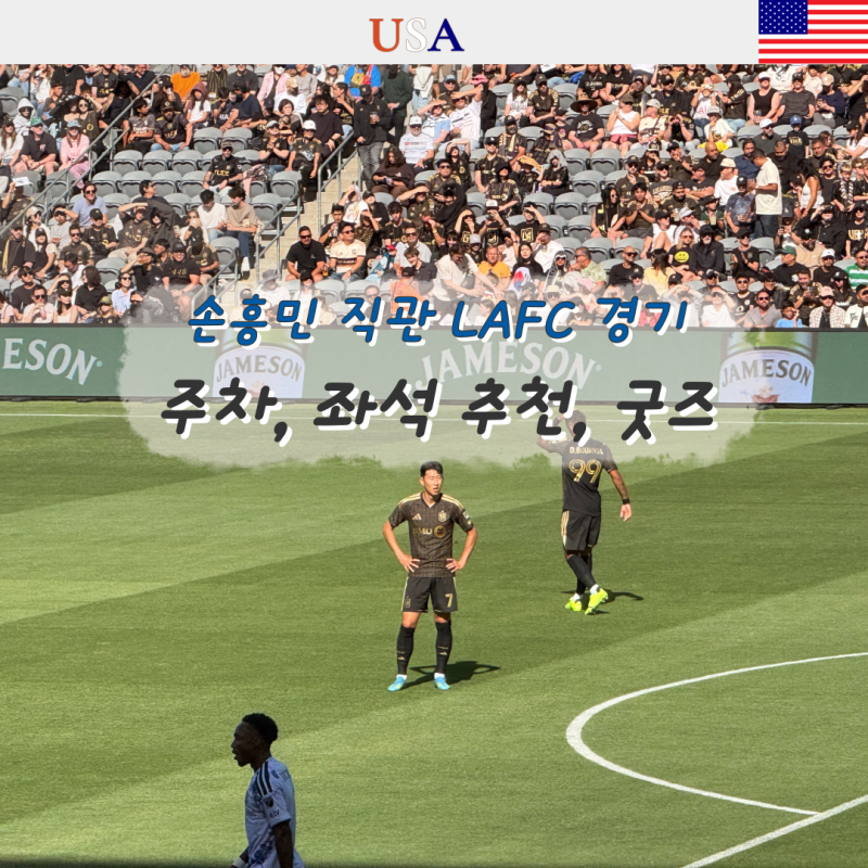 LAFC 손흥민 경기 BMO 스타디움 직관 후기, 주차 가격 실화냐