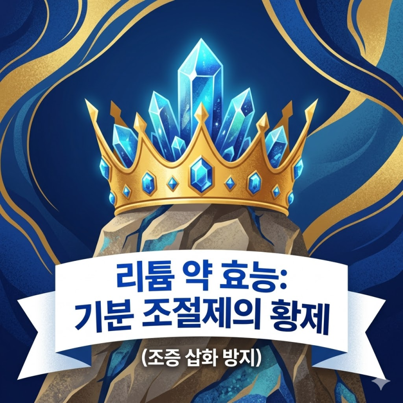 리튬 약 효능: 기분 조절제의 황제 (조증 삽화 방지)