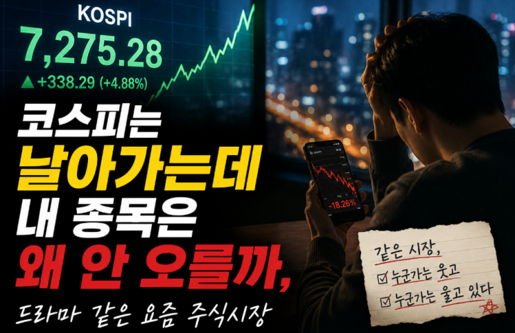  요즘경제 | 코스피는 날아가는데 내 종목은 왜 안 오를까, 드라마 같은 요즘 주식시장