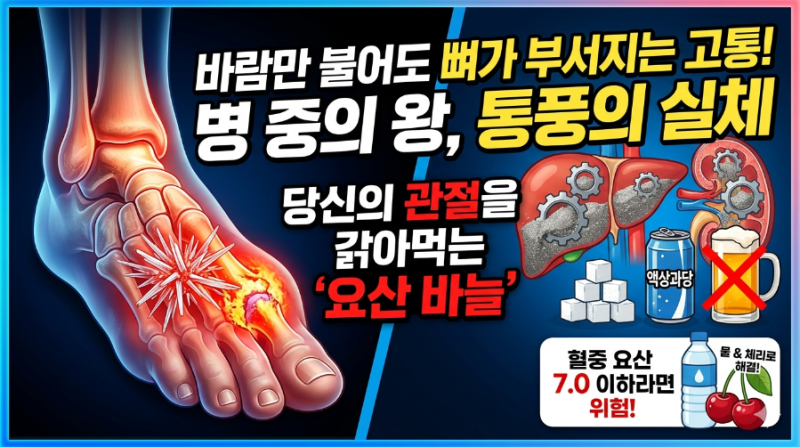 통풍의 증상과 원인, 치료에 좋은 음식과 행동, 대처법