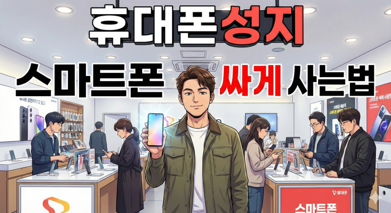 휴대폰 싸게 사는법 총정리 초보도 쉽게 따라하는 방법