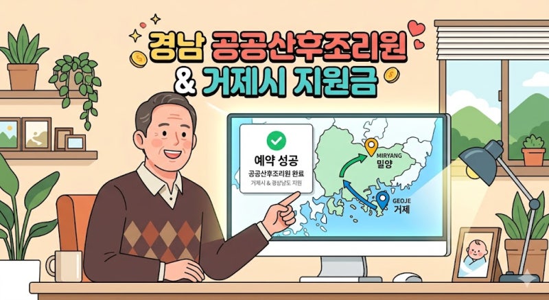 2026 거제시민을 위한 공공산후조리원 완벽 꿀팁! (인근 예약 & 지원금 정리)