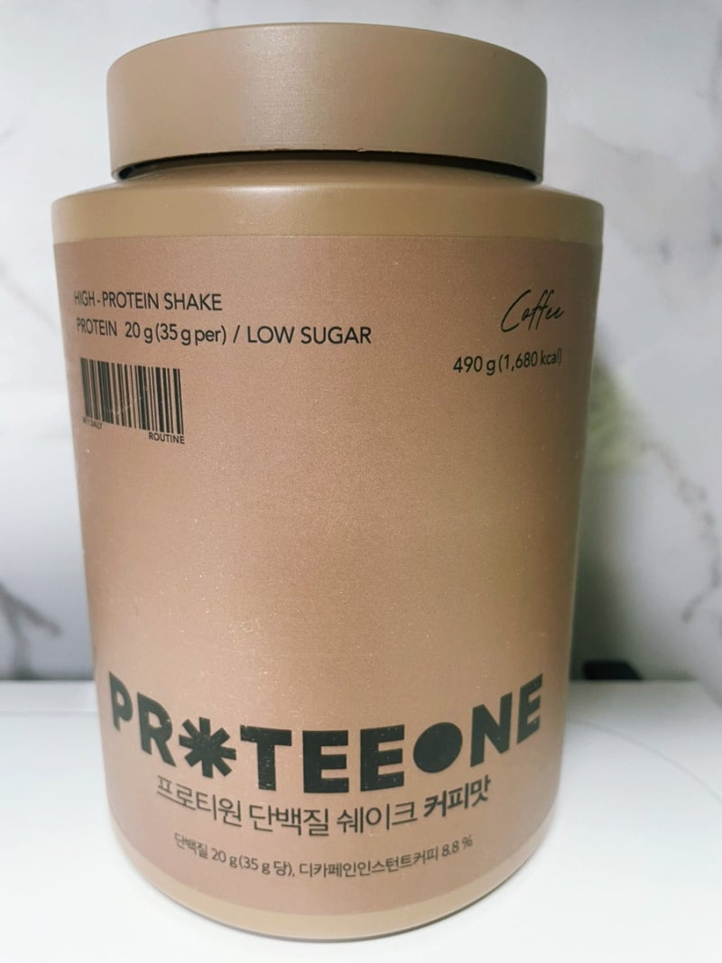 [내돈내산]프로티원 단백질쉐이크 커피맛 후기